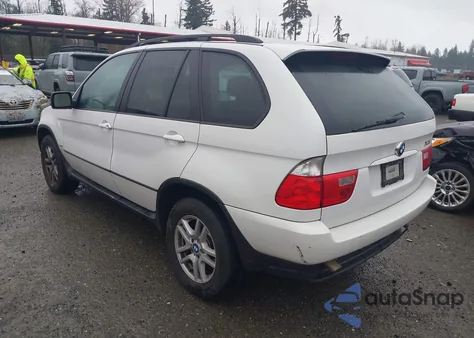 2006 BMW X5 3.0I z USA, uszkodzony, nr VIN 5UXFA13556LY34159